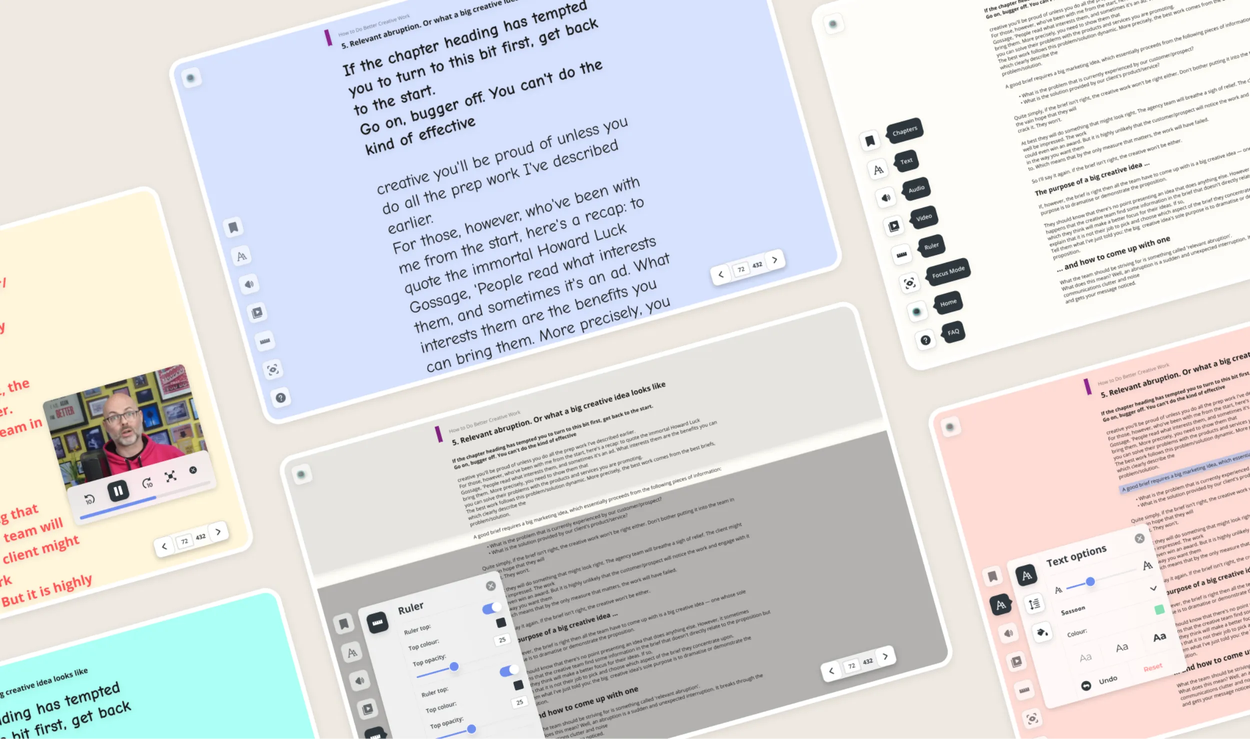 LEO e-reader: accessible design for dyslexic students in higher education